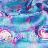 Lollipop Print 100% Pure Mulberry Silk Fabric 19mm 54" Width Pre - Cut Silk Fabric - NOCHKA