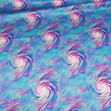 Lollipop Print 100% Pure Mulberry Silk Fabric 19mm 54" Width Pre - Cut Silk Fabric - NOCHKA
