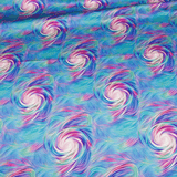 Lollipop Print 100% Pure Mulberry Silk Fabric 19mm 54" Width Pre - Cut Silk Fabric - NOCHKA