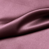 Mauve 100% Pure Mulberry Silk Fabric 19mm 44" Width Pre - Cut Silk Fabric - NOCHKA