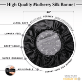 Men's Reversible Double - Layer Silk Bonnet – Premium Hair Care & Gift - NOCHKA