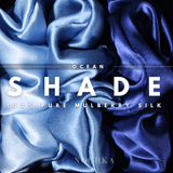 Ocean Shades of 3 Regular Mulberry Silk Scrunchies | 100% Silk - NOCHKA