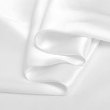 Off White 100% Pure Mulberry Silk Fabric 19mm 44" Width Pre - Cut Silk Fabric - NOCHKA