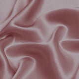Old Rose 100% Pure Mulberry Silk Fabric 19mm 44" Width Pre - Cut Silk Fabric - NOCHKA