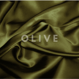 Olive Pure Silk Headband - NOCHKA