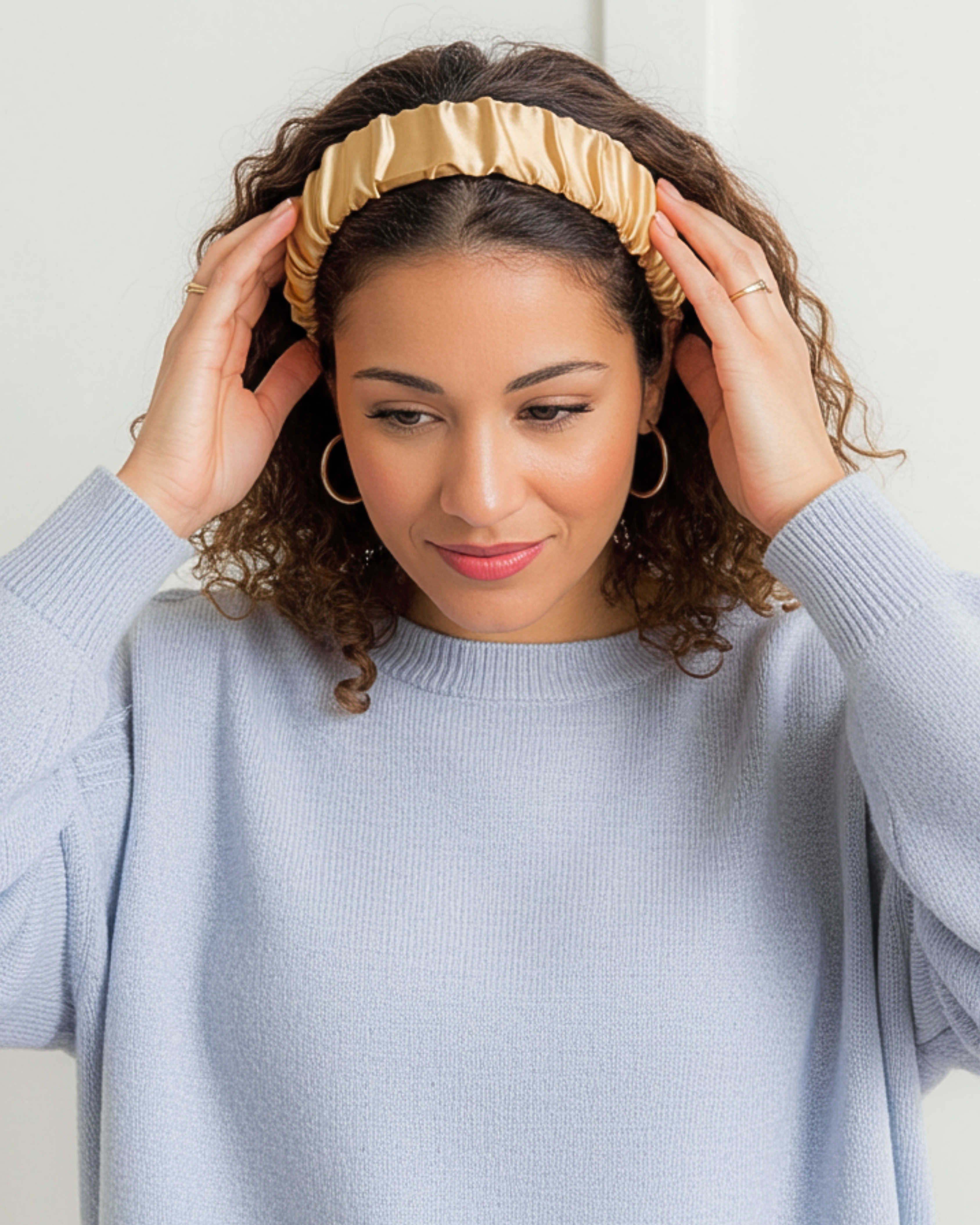 pure silk headband from NOCHKA