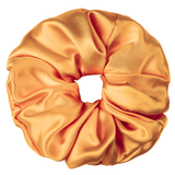 Orange Jumbo Scrunchie – 100% Pure Mulberry Silk, Perfect for All Hair Types - NOCHKA