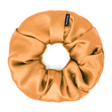 Orange Regular Scrunchie – 100% Pure Mulberry Silk, Perfect for All Hair Types - NOCHKA