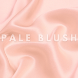 Pale Blush Ultra Skinny Scrunchie – 100% Pure Mulberry Silk, Perfect for All Hair Types - NOCHKA