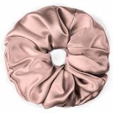 Pale Mauve Jumbo Scrunchie – 100% Pure Mulberry Silk, Perfect for All Hair Types - NOCHKA