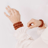 Paprika Ultra Skinny Scrunchie – 100% Pure Mulberry Silk, Perfect for All Hair Types - NOCHKA