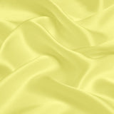 Pastel Yellow 100% Pure Mulberry Silk Fabric 19mm 44" Width Pre - Cut Silk Fabric - NOCHKA
