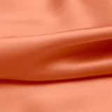 Peach 100% Pure Mulberry Silk Fabric 19mm 44" Width Pre - Cut Silk Fabric - NOCHKA