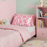 Pink Rainbows 100% Pure Mulberry Silk Kids Pillowcase - Envelope - NOCHKA