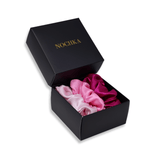 Pink Shades of 3 Regular Mulberry Silk Scrunchies | 100% Silk - NOCHKA