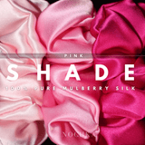 Pink Shades of 3 Regular Mulberry Silk Scrunchies | 100% Silk - NOCHKA