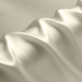 Platinum Silver 100% Pure Mulberry Silk Fabric 19mm Cut - to - Size Silk Fabric - NOCHKA