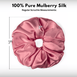 Punch Jumbo Scrunchie – 100% Pure Mulberry Silk, Perfect for All Hair Types - NOCHKA