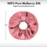 Punch Regular Scrunchie – 100% Pure Mulberry Silk, Perfect for All Hair Types - NOCHKA