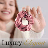 Punch Skinny Scrunchie – 100% Pure Mulberry Silk, Perfect for All Hair Types - NOCHKA