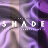 Purple Shades Ultra - Skinny Silk Scrunchies (Set of 5) - NOCHKA