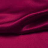 Raspberry 100% Pure Mulberry Silk Fabric 19mm 44" Width Pre - Cut Silk Fabric - NOCHKA