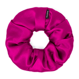 Raspberry Regular Scrunchie – 100% Pure Mulberry Silk, Perfect for All Hair Types - NOCHKA