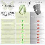 Sage Pure Silk Headband - NOCHKA