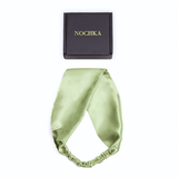 Sage Pure Silk Headband - NOCHKA