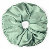 Seagrass Jumbo Scrunchie – 100% Pure Mulberry Silk, Perfect for All Hair Types - NOCHKA