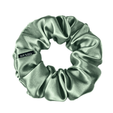 Seagrass Skinny Scrunchie – 100% Pure Mulberry Silk, Perfect for All Hair Types - NOCHKA