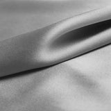 Silver 100% Pure Mulberry Silk Fabric 19mm 44" Width Pre - Cut Silk Fabric - NOCHKA