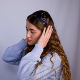 Sun and Moon Pure Silk Headband - NOCHKA