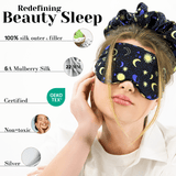 Sun & Moon Pure Silk Sleep Mask - NOCHKA