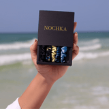 Sun & Moon Ultra - Skinny Silk Scrunchies (Set of 5) - NOCHKA
