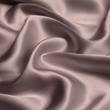 Taupe 100% Pure Mulberry Silk Fabric 19mm Cut - to - Size Silk Fabric - NOCHKA