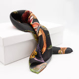 Vintage Dream Mulbery Silk Square Scarf - NOCHKA