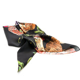 Vintage Dream Mulbery Silk Square Scarf - NOCHKA