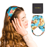 Vintage Floral Pure Silk Headband - NOCHKA