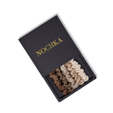 Wheat Shades Ultra - Skinny Silk Scrunchies (Set of 5) - NOCHKA