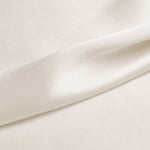 White 100% Pure Mulberry Silk Fabric 19mm 44" Width Pre - Cut Silk Fabric - NOCHKA