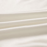 White 100% Pure Mulberry Silk Fabric 19mm 44" Width Pre - Cut Silk Fabric - NOCHKA