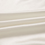 White 100% Pure Mulberry Silk Fabric 19mm 44" Width Pre - Cut Silk Fabric - NOCHKA