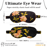 Wild Rose Pure Silk Sleep Mask - NOCHKA