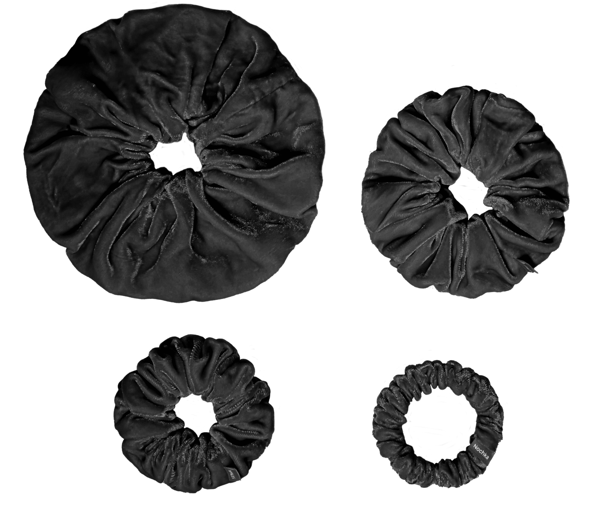Velvet Silk Scrunchies - NOCHKA
