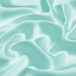 Light Aqua Blue 100% Pure Mulberry Silk Fabric 19mm 44" Width Pre-Cut Silk Fabric
