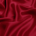 Chili Pepper Red 100% Pure Mulberry Silk Fabric 19mm 44" Width Pre-Cut Silk Fabric
