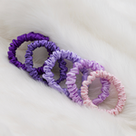 Ultra Skinny Scrunchies - Purple Shades
