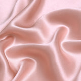 Pale Blush 100% Pure Mulberry Silk Fabric 19mm 44" Width Pre-Cut Silk Fabric
