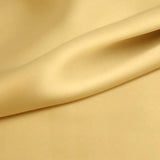 Gold 100% Pure Mulberry Silk Fabric 19mm 44" Width Pre-Cut Silk Fabric
